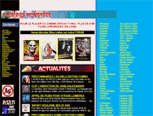 Tablet Screenshot of clubdesmonstres.com